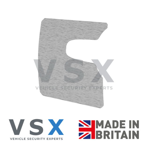 Ford Transit Custom 2023+ Rear Door Security Plate - Anti-theft Door Protection