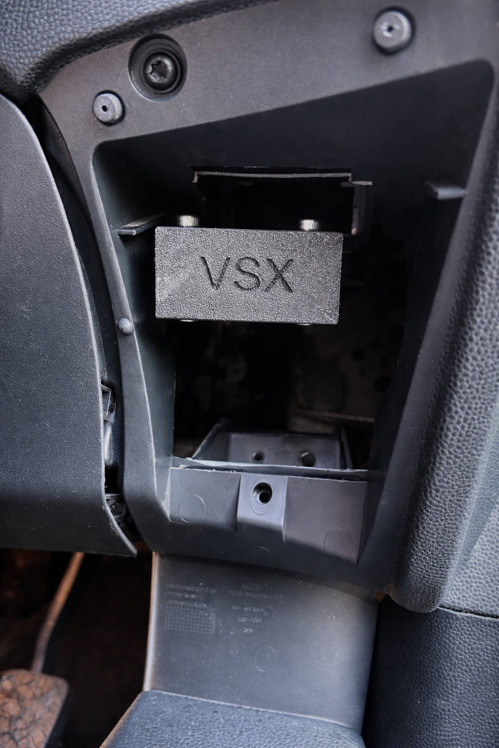 Ford Fiesta MK7/7.5 OBD port anti-theft cover