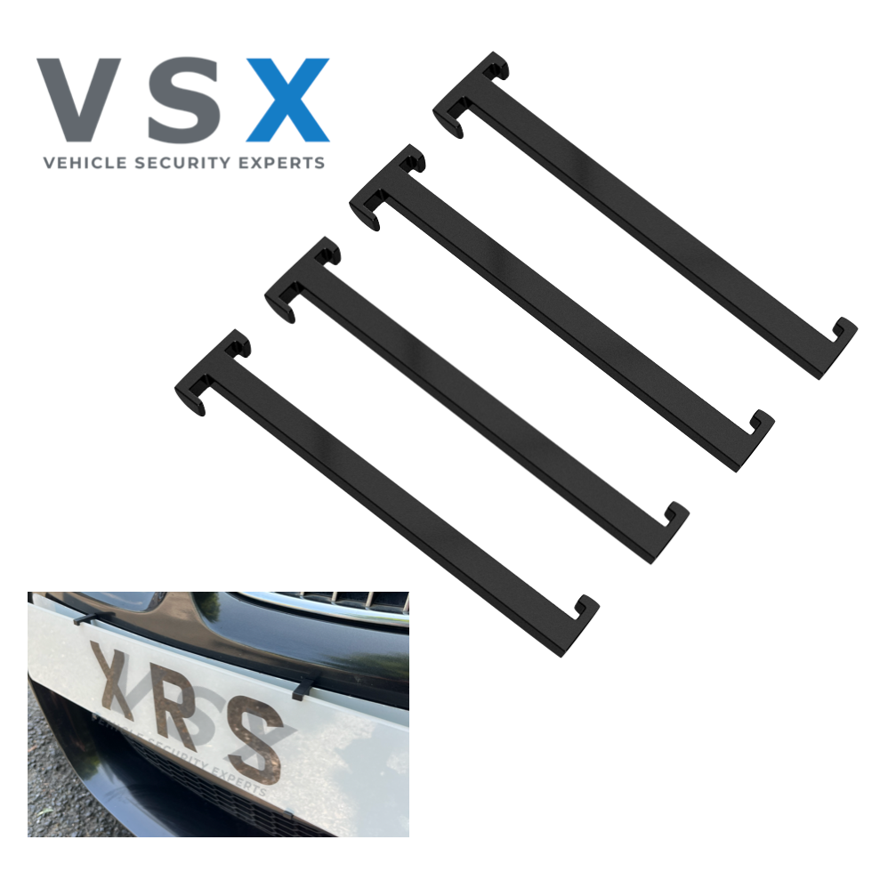 Car Reg Number Plate Hanger Clip Bracket - Car Show - Business Plate - Detailing