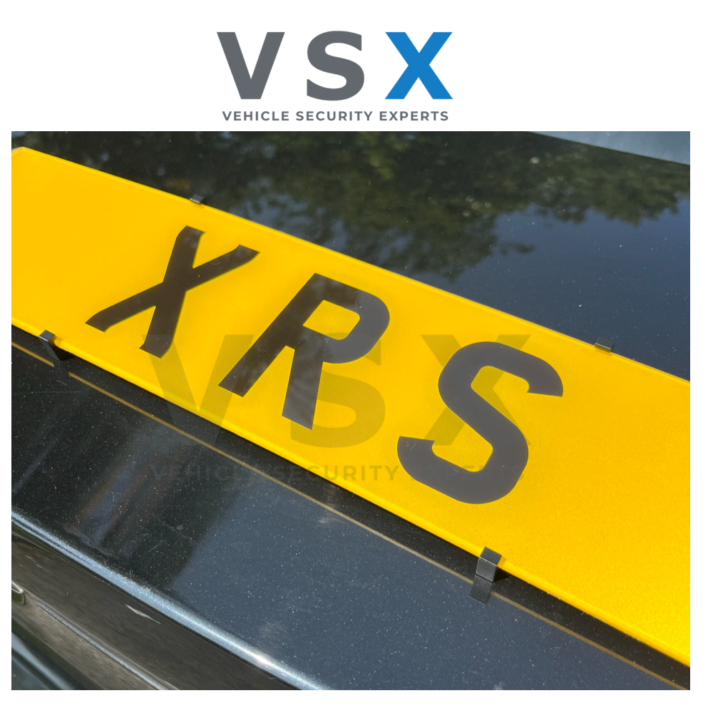 Car Reg Number Plate Hanger Clip Bracket - Car Show - Business Plate - Detailing