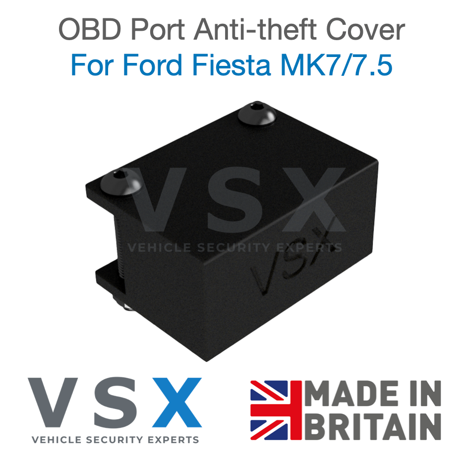 Ford Fiesta MK7/7.5 OBD port anti-theft cover