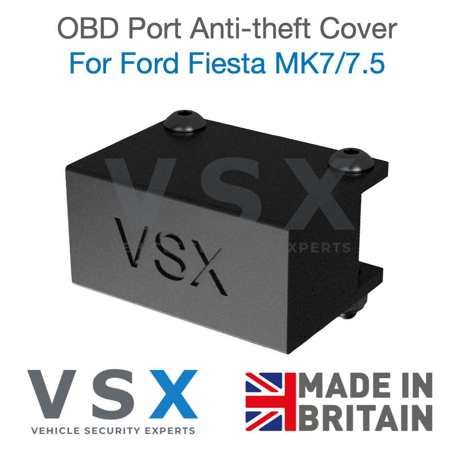 Ford Fiesta MK7/7.5 OBD port anti-theft cover