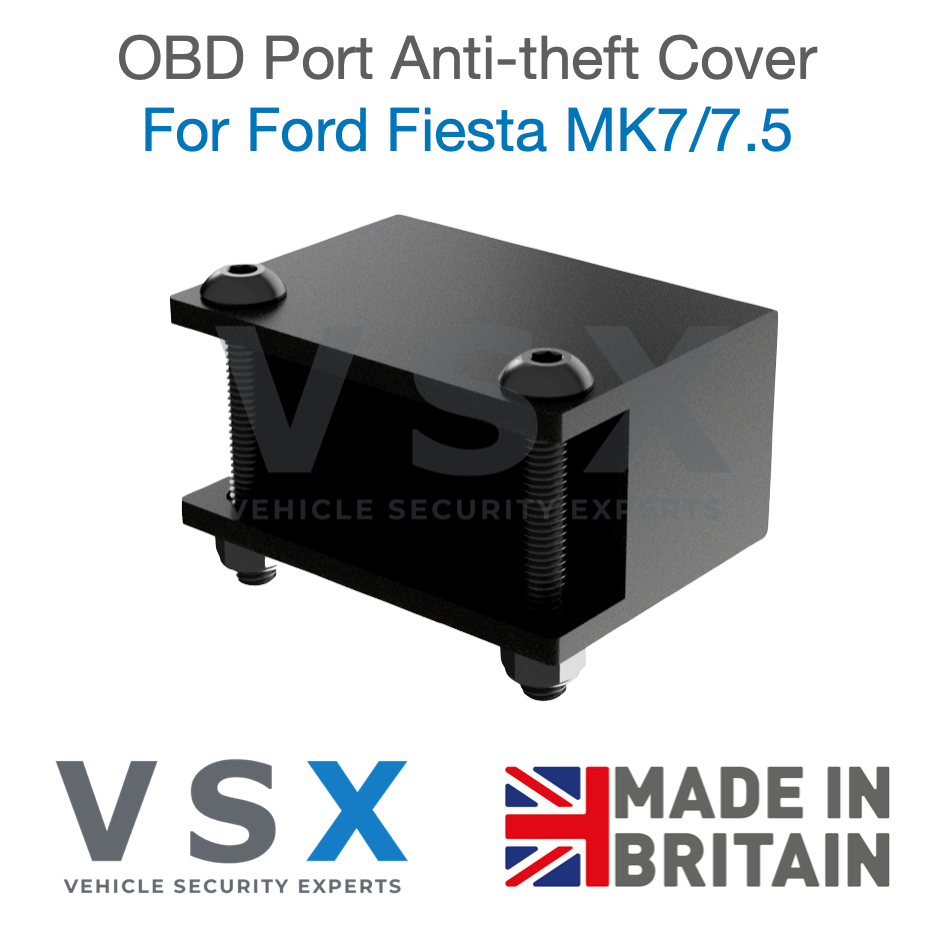 Ford Fiesta MK7/7.5 OBD port anti-theft cover