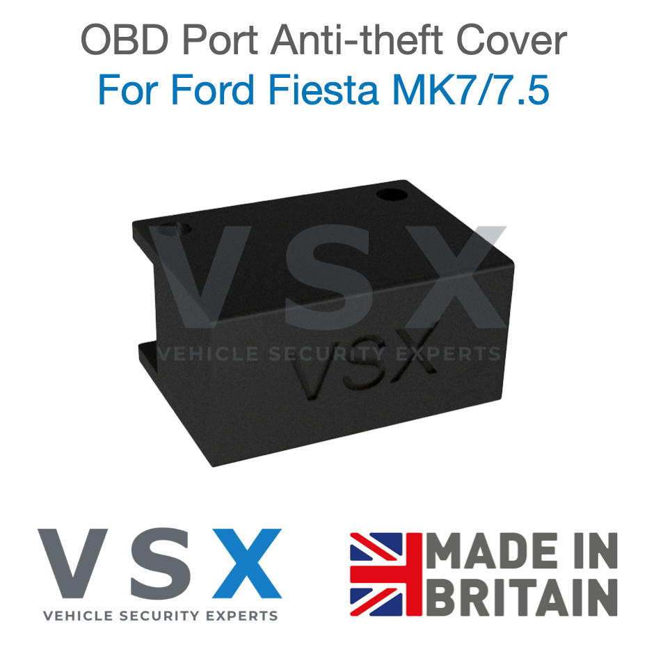 Ford Fiesta MK7/7.5 OBD port anti-theft cover