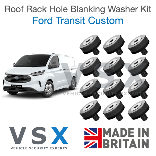 Ford Transit Custom 23+ Roof Rack Hole Blanking Bolts x12 - Prevent Roof Leaks