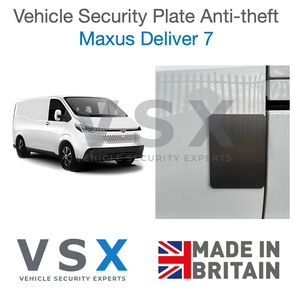 Maxus Deliver 7 Van Security Plate - Anti-theft Door Protection
