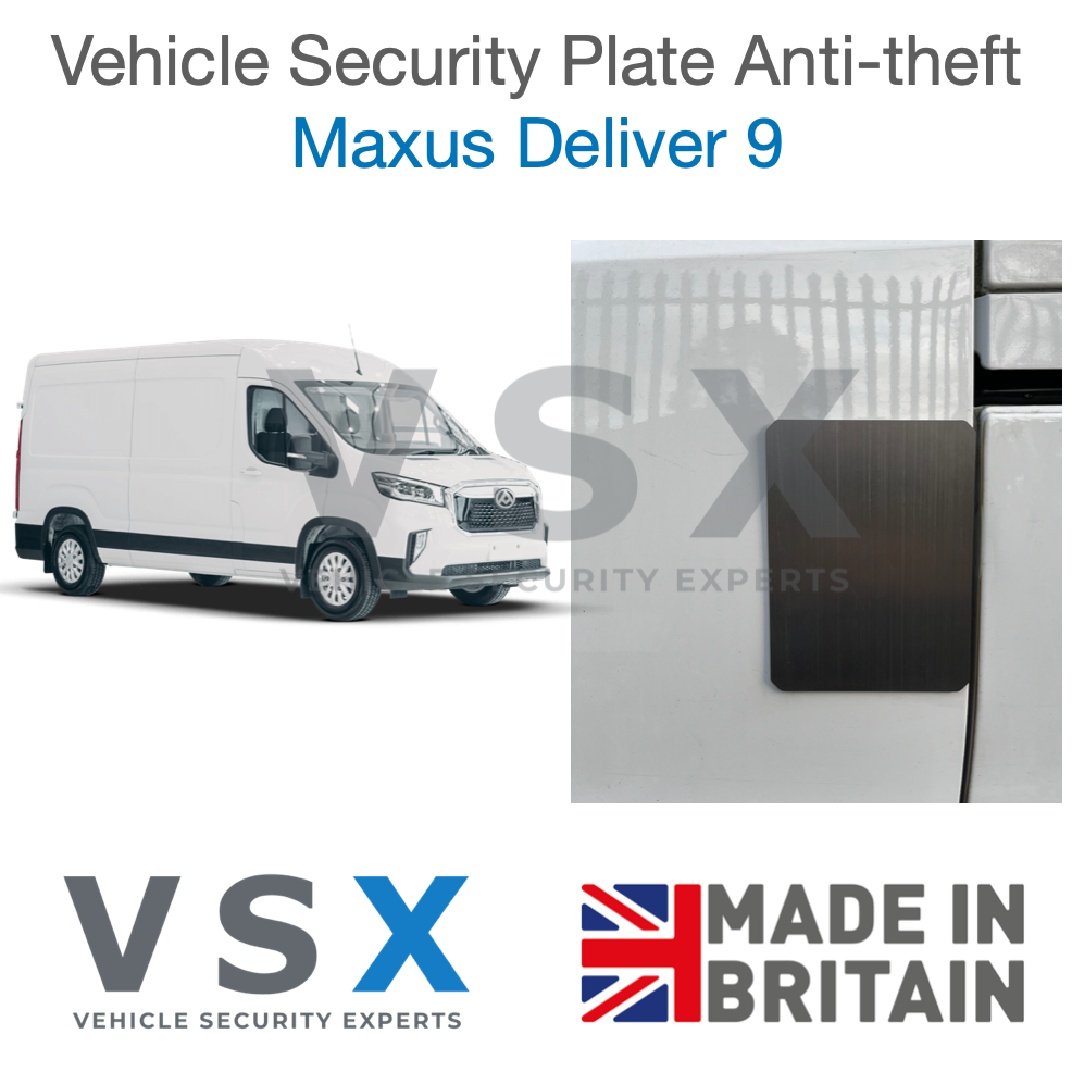 Maxus Deliver 9 Van Security Plate - Anti-theft Door Protection