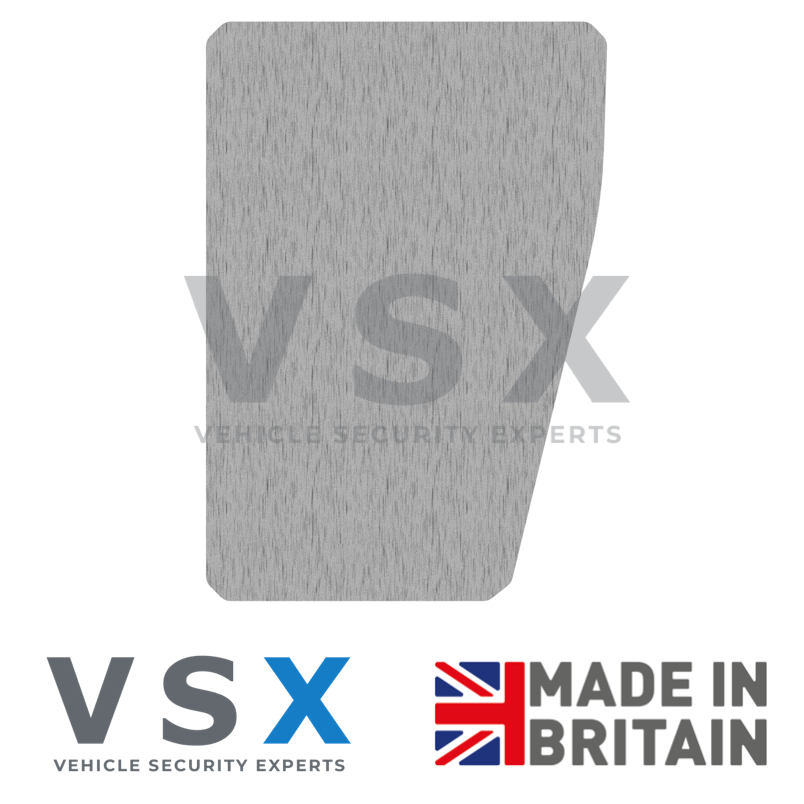 Ford Transit Custom Sliding Door Security Plate - Anti-Theft Protection (2012-Onwards) - Nearside (N/S)