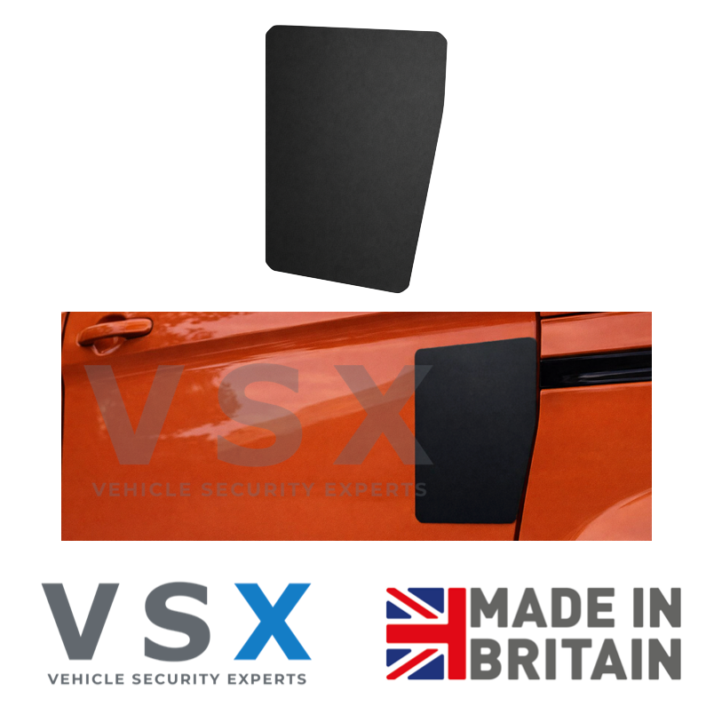 Ford Transit Custom Sliding Door Security Plate - Anti-Theft Protection (2012-Onwards) - Nearside (N/S)