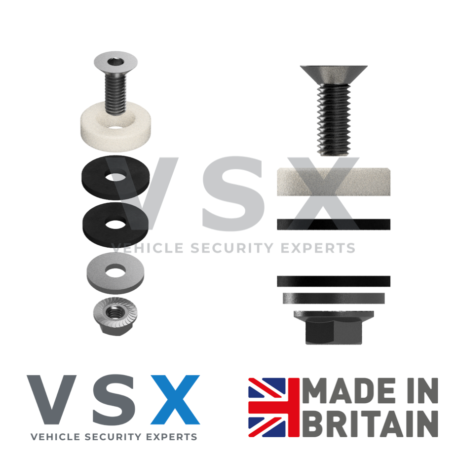 Renault Master Roof Rack Hole Blanking Bolts x16 - Prevent Roof Leaks