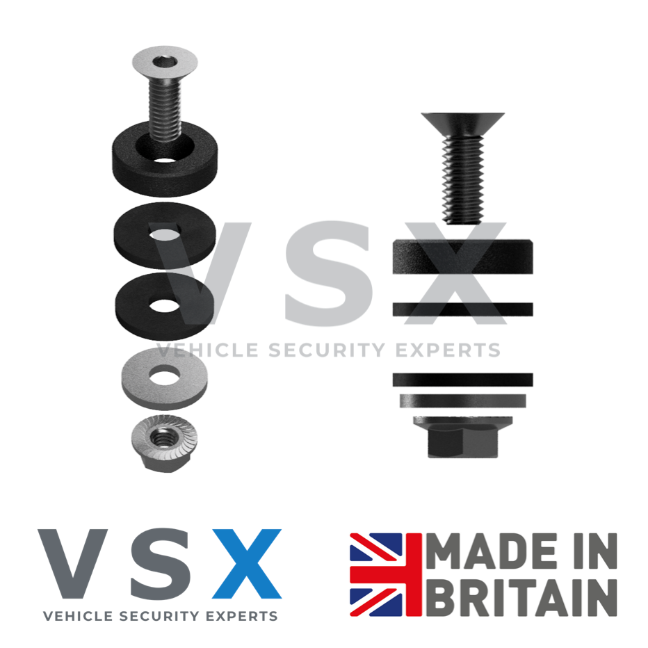 Renault Master Roof Rack Hole Blanking Bolts x16 - Prevent Roof Leaks