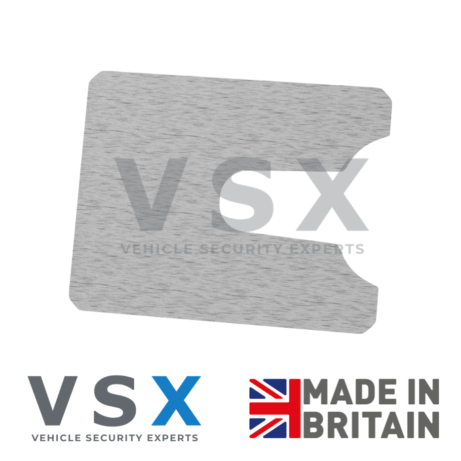 Ford Transit Custom Rear Door Security Plate - Anti-theft Door Protection