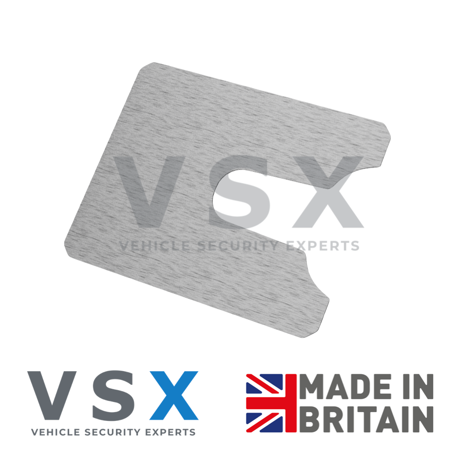 Ford Transit Custom Rear Door Security Plate - Anti-theft Door Protection