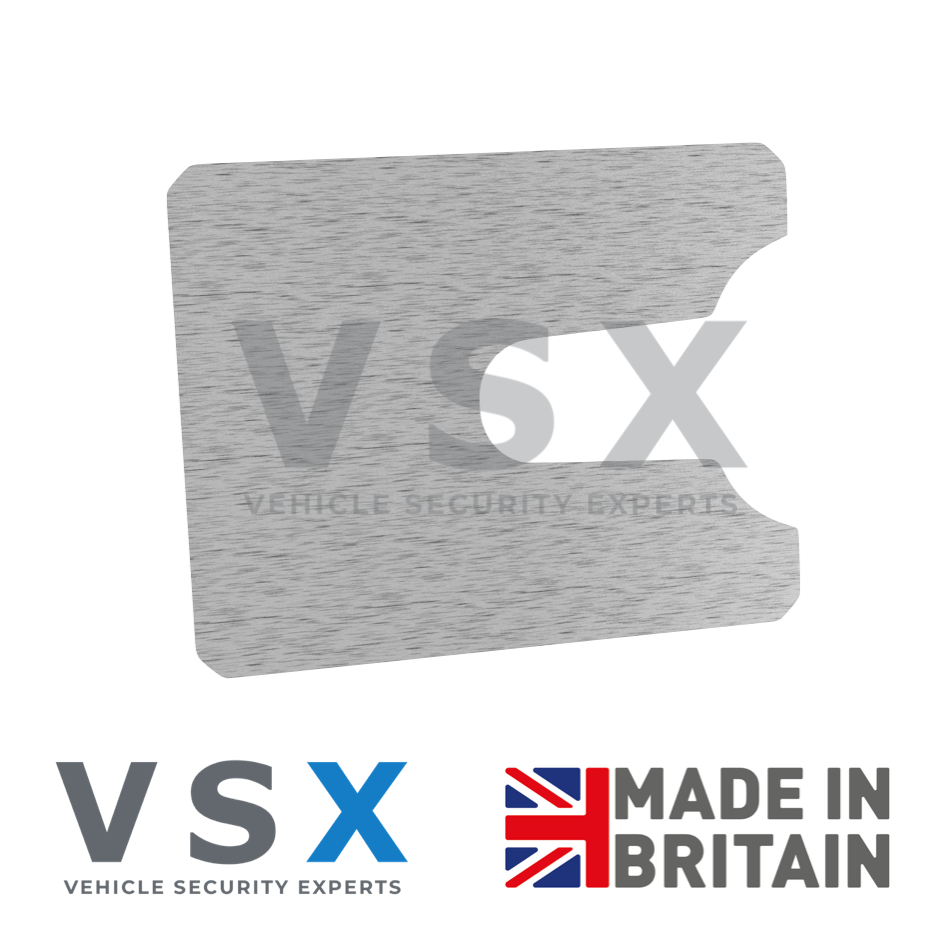 Ford Transit Custom Rear Door Security Plate - Anti-theft Door Protection