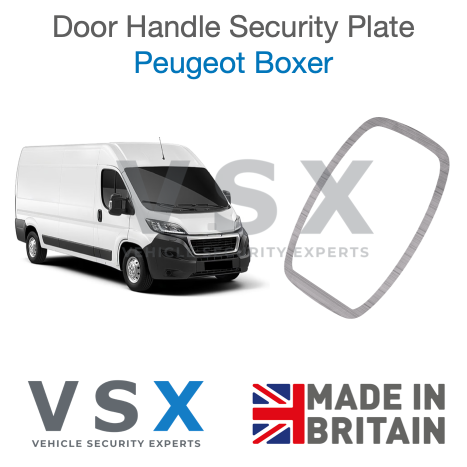 Peugeot Boxer MK3 Door Handle Security Plate - Anti-theft Door Protection