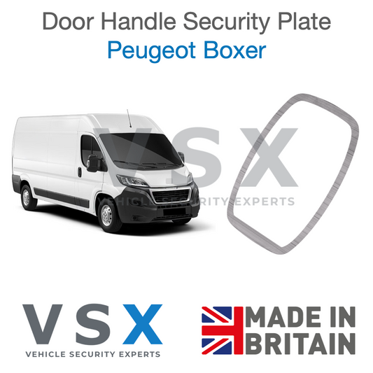 Peugeot Boxer MK3 Door Handle Security Plate - Anti-theft Door Protection