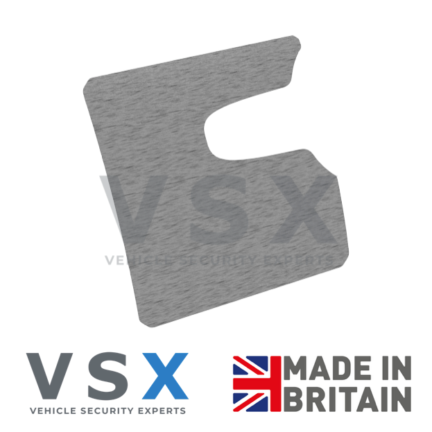 Ford Transit Custom 2023+ Rear Door Security Plate - Anti-theft Door Protection