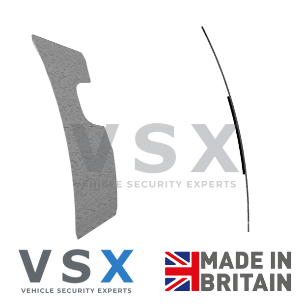 Ford Transit Custom 2023+ Rear Door Security Plate - Anti-theft Door Protection