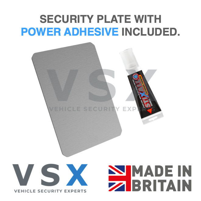 Renault Trafic MK2 Van Security Plate - Anti-theft Door Protection