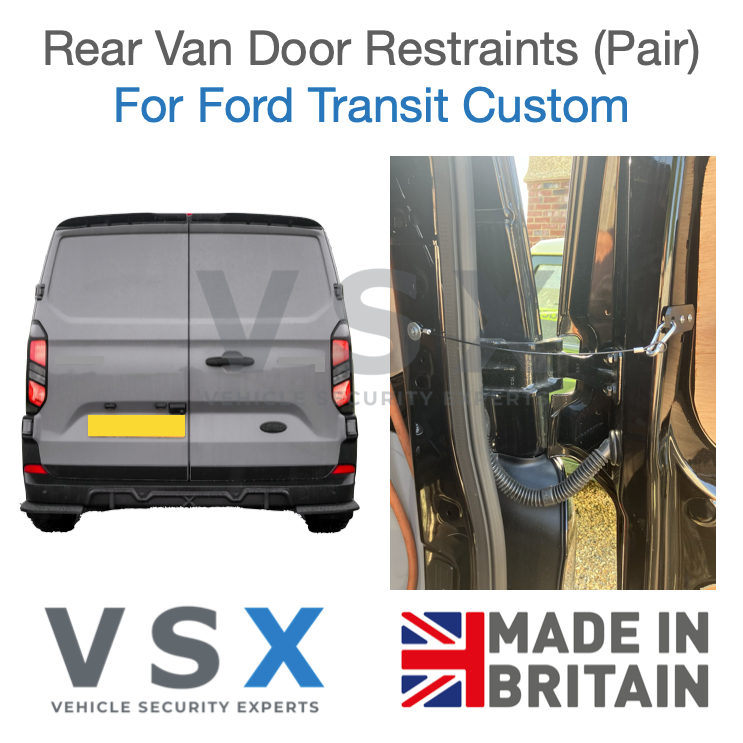 Ford Transit Custom (2023+) Rear Door Restraints - Pair