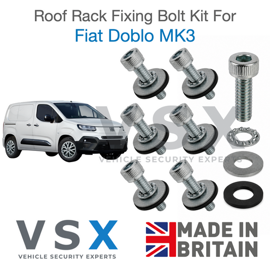 Fiat Doblo MK3 Roof Rack Fitting Bolt Kit