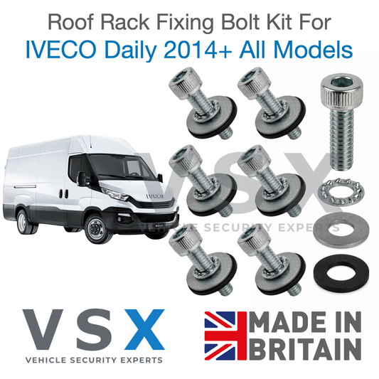 Iveco Daily Roof Rack Fitting Bolt Kit