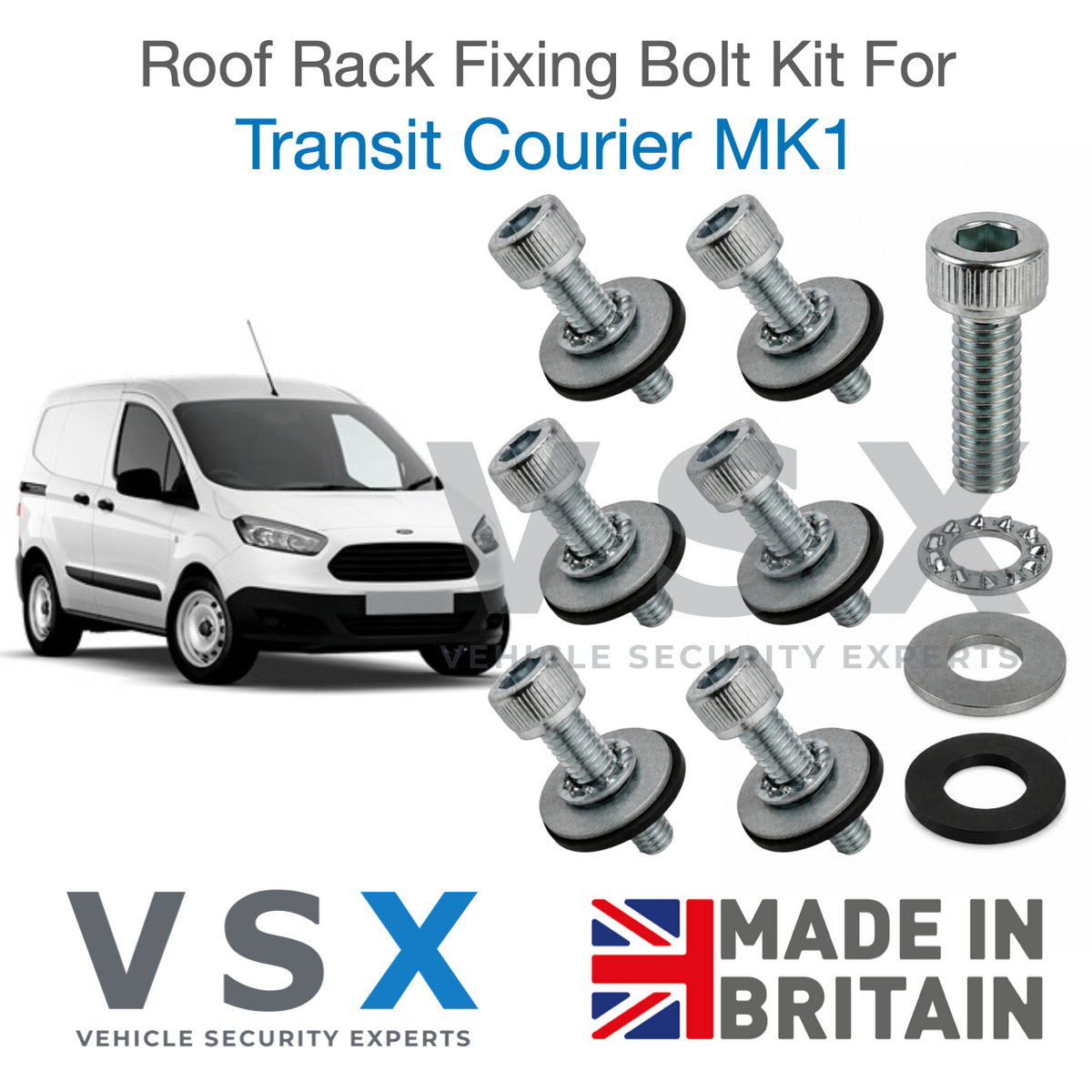 Ford Transit Courier MK1 Roof Rack Fitting Bolt Kit