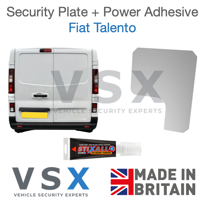 Fiat Talento Rear Door Security Plate - Anti-theft Door Protection