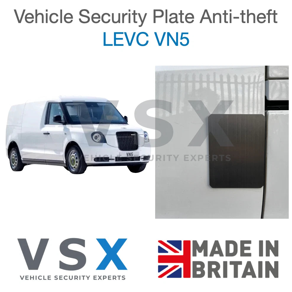 LEVC VN5 Van Security Plate - Anti-theft Door Protection