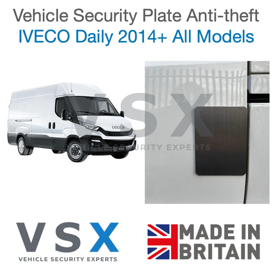 Iveco Daily Van Security Plate - Anti-theft Door Protection