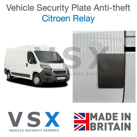 Citroen Relay Van Security Plate - Anti-theft Door Protection