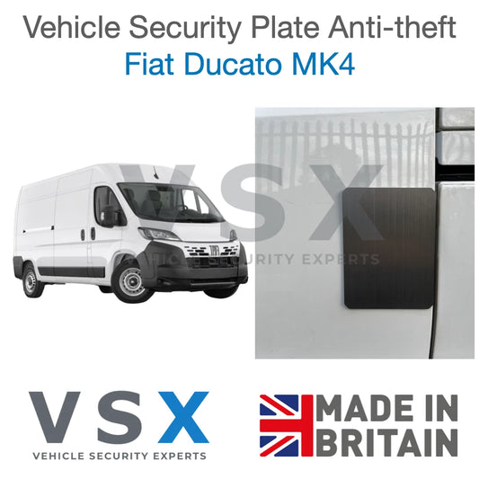 Fiat Ducato Van Security Plate - Anti-theft Door Protection
