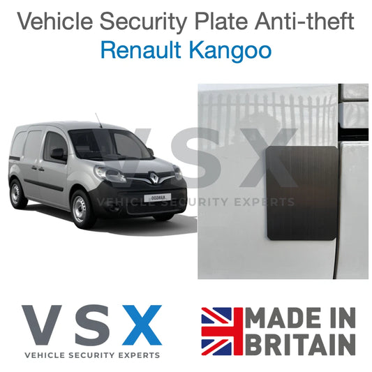 Renault Kangoo Van Security Plate - Anti-theft Door Protection
