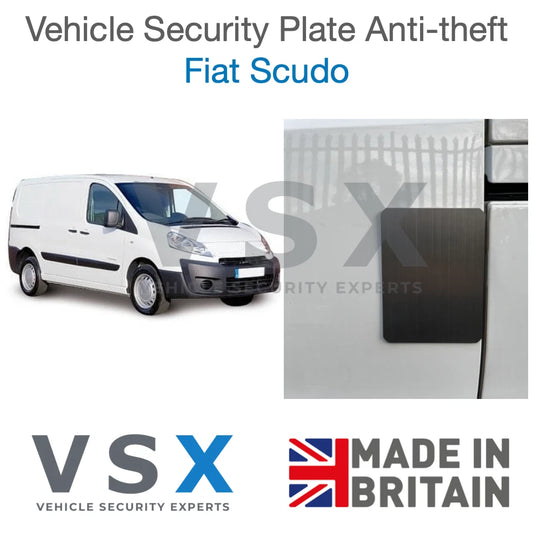 Fiat Scudo MK2 Van Security Plate - Anti-theft Door Protection
