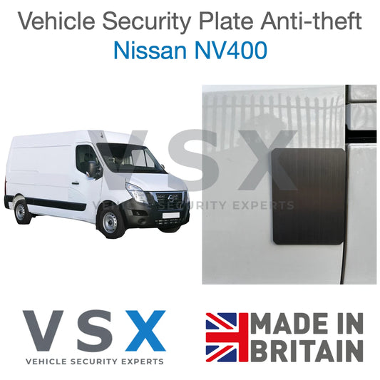 Nissan NV400 Van Security Plate - Anti-theft Door Protection