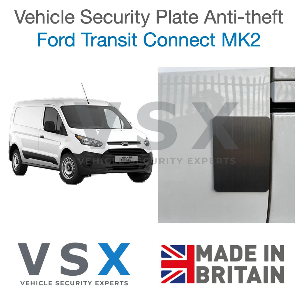 Ford Transit Connect MK2 Van Security Plate - Anti-theft Door Protection