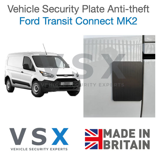 Ford Transit Connect MK2 Van Security Plate - Anti-theft Door Protection