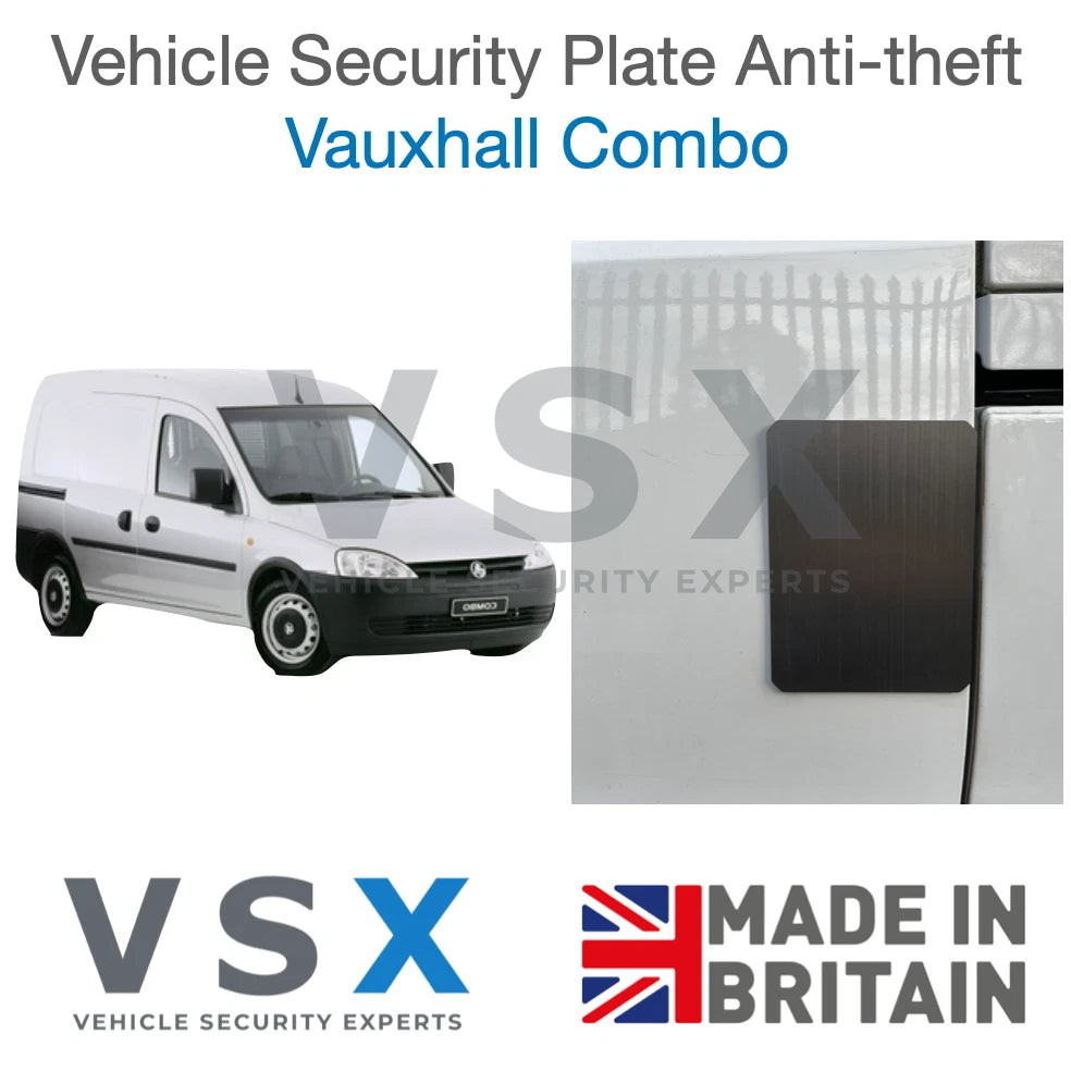Vauxhall Combo MK2 Van Security Plate - Anti-theft Door Protection