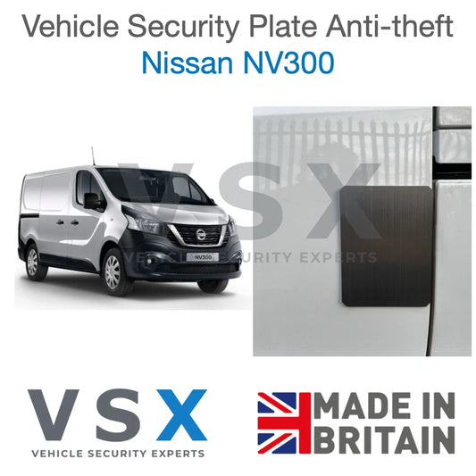 Nissan NV300 Van Security Plate - Anti-theft Door Protection